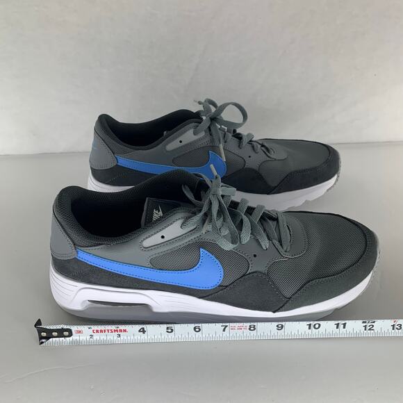 Nike Air Max SC Cool Grey University Blue CW4555-014 Sneakers Size 13 - Picture 6 of 13